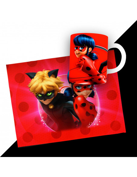 PACK DE 25 PLANTILLAS DE INDIVIDUAL RECTANGULAR + TAZA