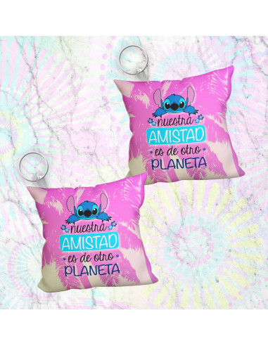 Llavero almohadita día del amigo 3