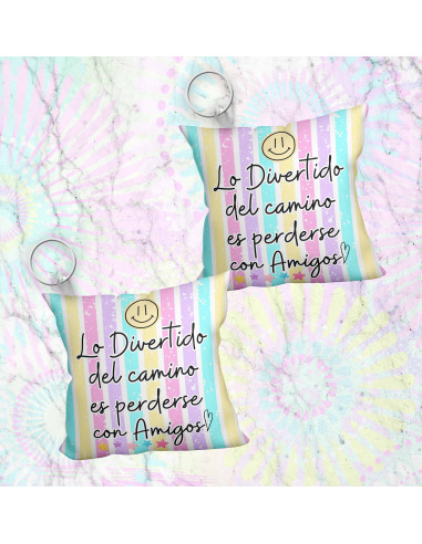 Llavero almohadita día del amigo 3
