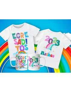 Remera + Taza Egresaditos 2023