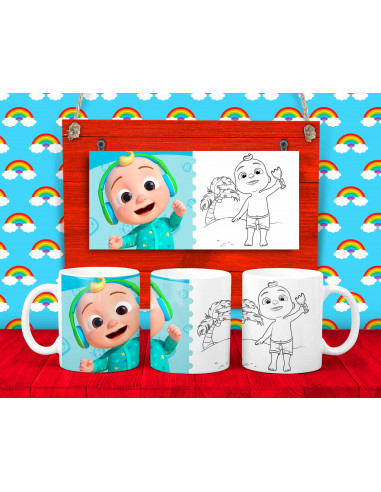15 DISEÑOS DE TAZAS PARA COLOREAR