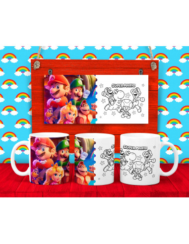 15 DISEÑOS DE TAZAS PARA COLOREAR