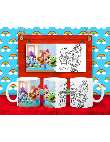 15 DISEÑOS DE TAZAS PARA COLOREAR