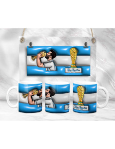 Taza 3D ARGENTINA 2