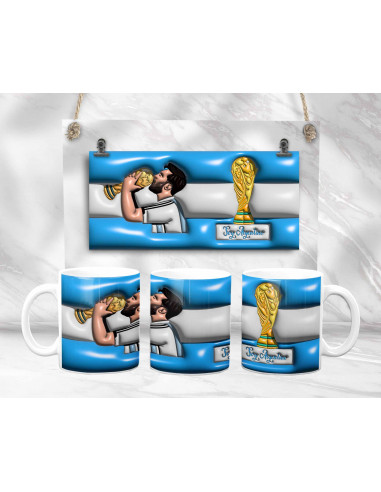 Taza 3D ARGENTINA