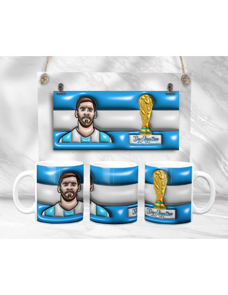 Taza 3D ARGENTINA