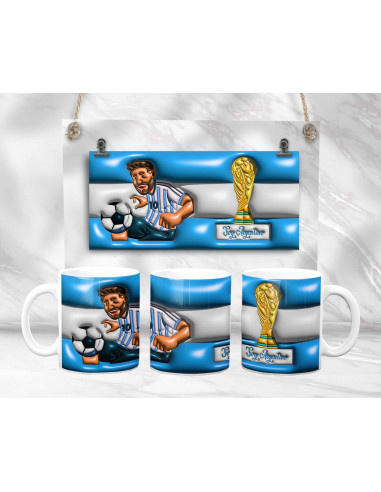 Taza 3D ARGENTINA