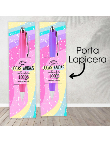 Porta lapicera día del amigo