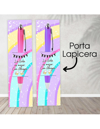 Porta lapicera día del amigo