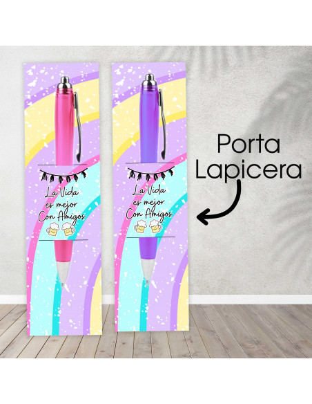 Porta lapicera día del amigo