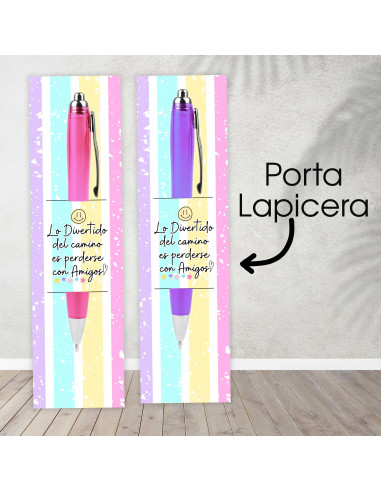 Porta lapicera día del amigo