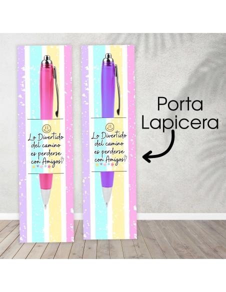 Porta lapicera día del amigo