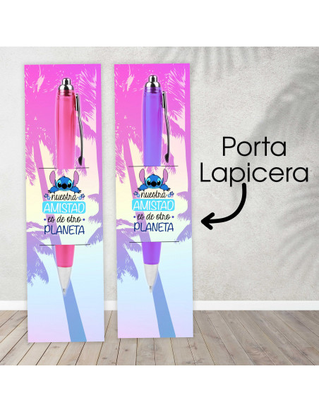 Porta lapicera día del amigo