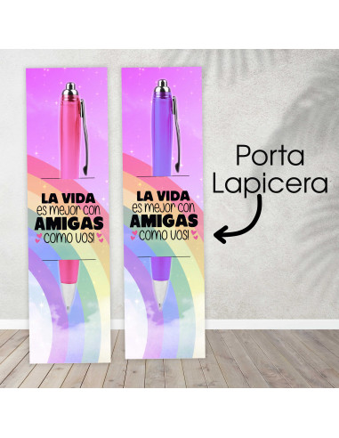 Porta lapicera día del amigo