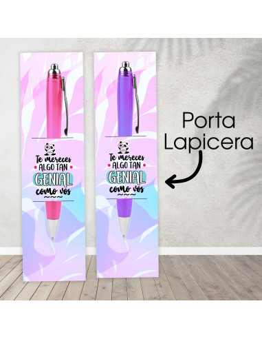 Porta lapicera día del amigo