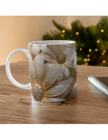 Taza 3D FLORES