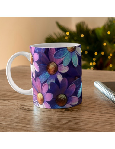 Taza 3D FLORES