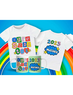 Remera + Taza Egresaditos 2023