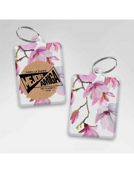 LLAVEROS RECTANGULAR DIA DEL AMIGO