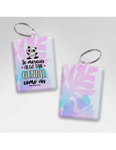 LLAVEROS RECTANGULAR DIA DEL AMIGO