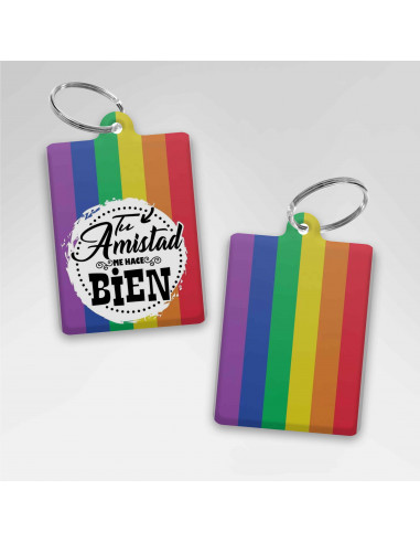 LLAVEROS RECTANGULAR DIA DEL AMIGO