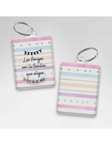 LLAVEROS RECTANGULAR DIA DEL AMIGO