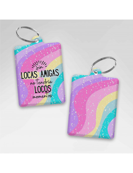 LLAVEROS RECTANGULAR DIA DEL AMIGO