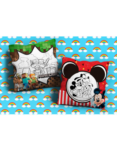 42 DISEÑOS DE ALMOHADONES PARA COLOREAR PACK 3