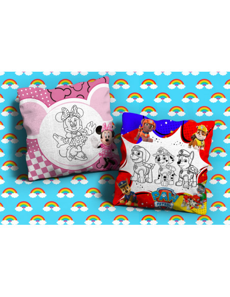 42 DISEÑOS DE ALMOHADONES PARA COLOREAR PACK 3