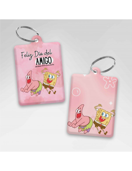LLAVEROS RECTANGULAR DIA DEL AMIGO