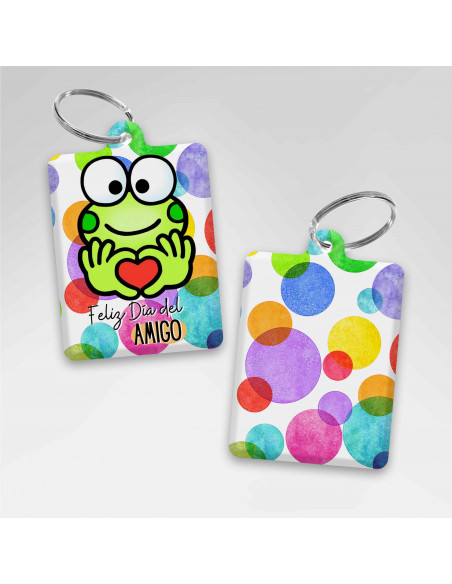 LLAVEROS RECTANGULAR DIA DEL AMIGO