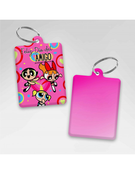 LLAVEROS RECTANGULAR DIA DEL AMIGO