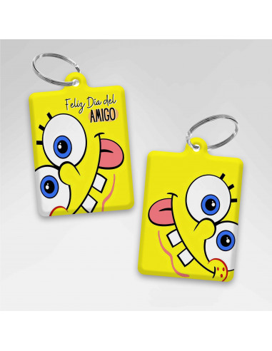 LLAVEROS RECTANGULAR DIA DEL AMIGO