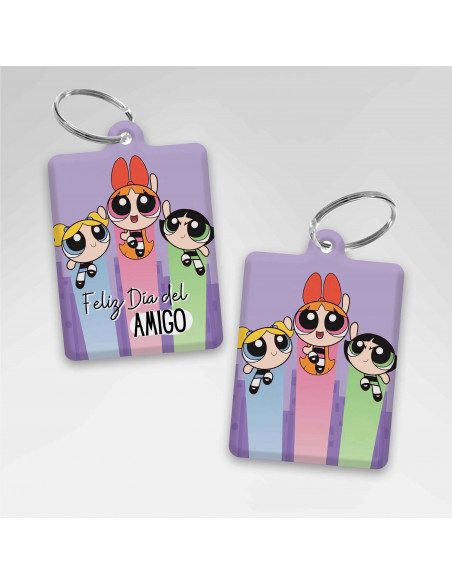 LLAVEROS RECTANGULAR DIA DEL AMIGO