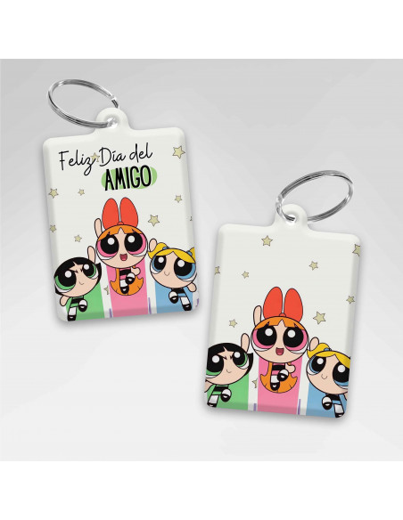 LLAVEROS RECTANGULAR DIA DEL AMIGO