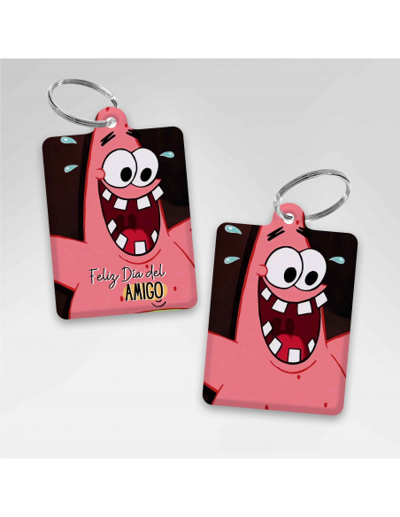 LLAVEROS RECTANGULAR DIA DEL AMIGO