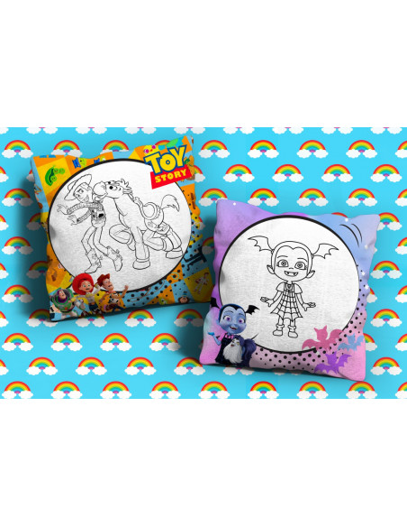 42 DISEÑOS DE ALMOHADONES PARA COLOREAR PACK 3