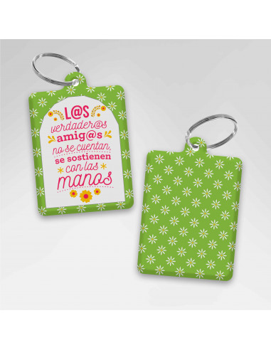 LLAVEROS RECTANGULAR DIA DEL AMIGO