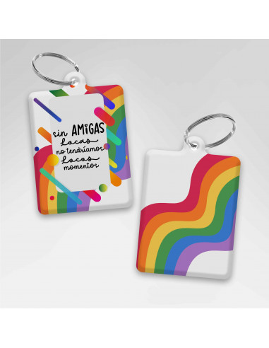 LLAVEROS RECTANGULAR DIA DEL AMIGO