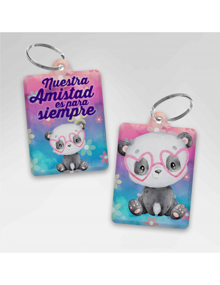 LLAVEROS RECTANGULAR DIA DEL AMIGO