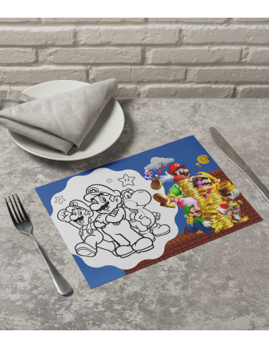 INDIVIDUALES INFANTILES PARA COLOREAR...