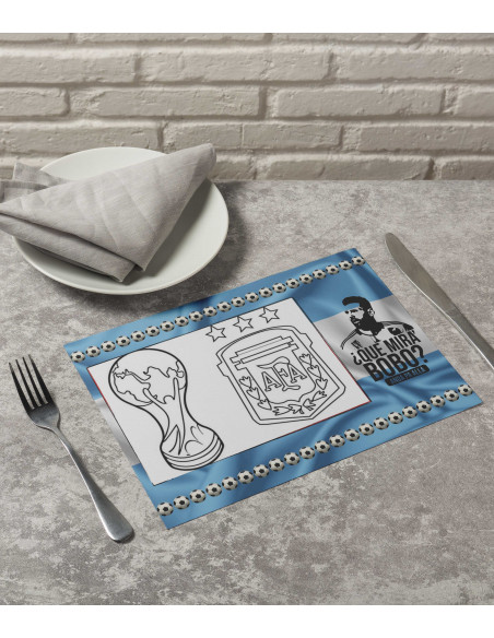 INDIVIDUALES INFANTILES PARA COLOREAR PINTAR