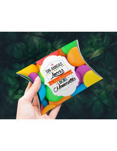 Caja almohada día del amigo 2