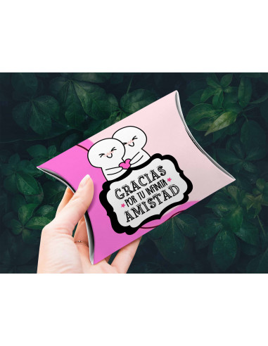 copy of Caja almohada día del amigo...