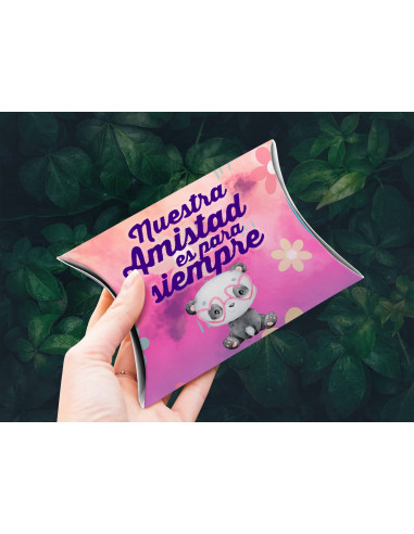 copy of Caja almohada día del amigo...