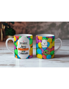 Taza día del amigo frases... 2