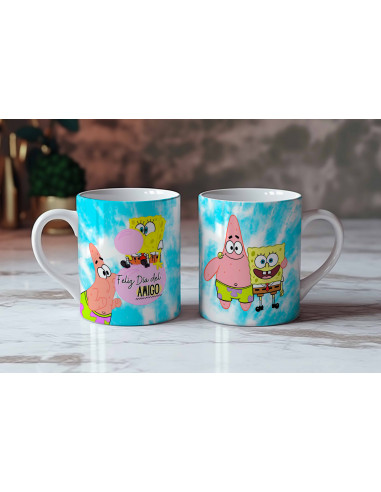 Taza día del amigo frases pack 3