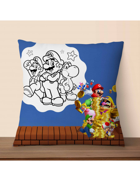 PLANTILLAS PARA ALMOHADONES INFANTILES PINTAR COLOREAR