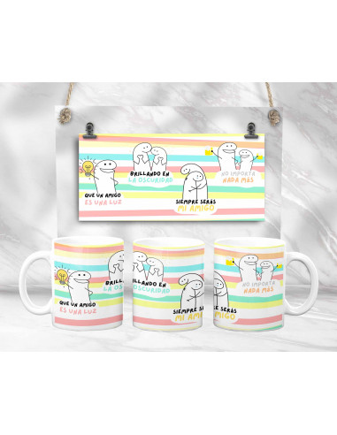 Taza día del amigo flork canción