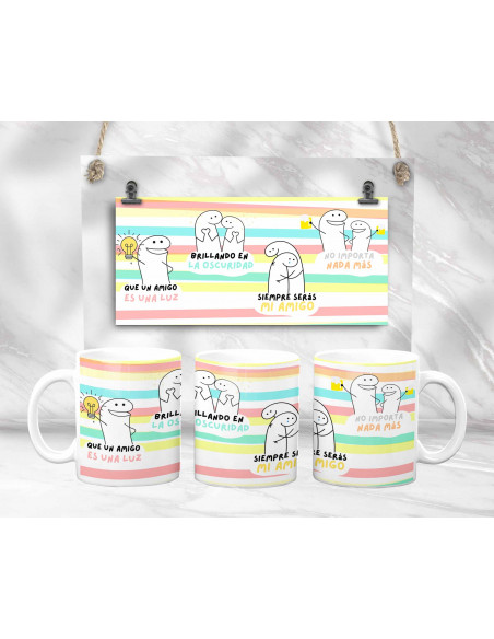 Taza día del amigo flork canción